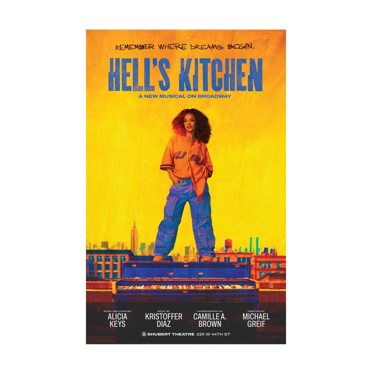 HELL'S KITCHEN Windowcard – Alicia Keys