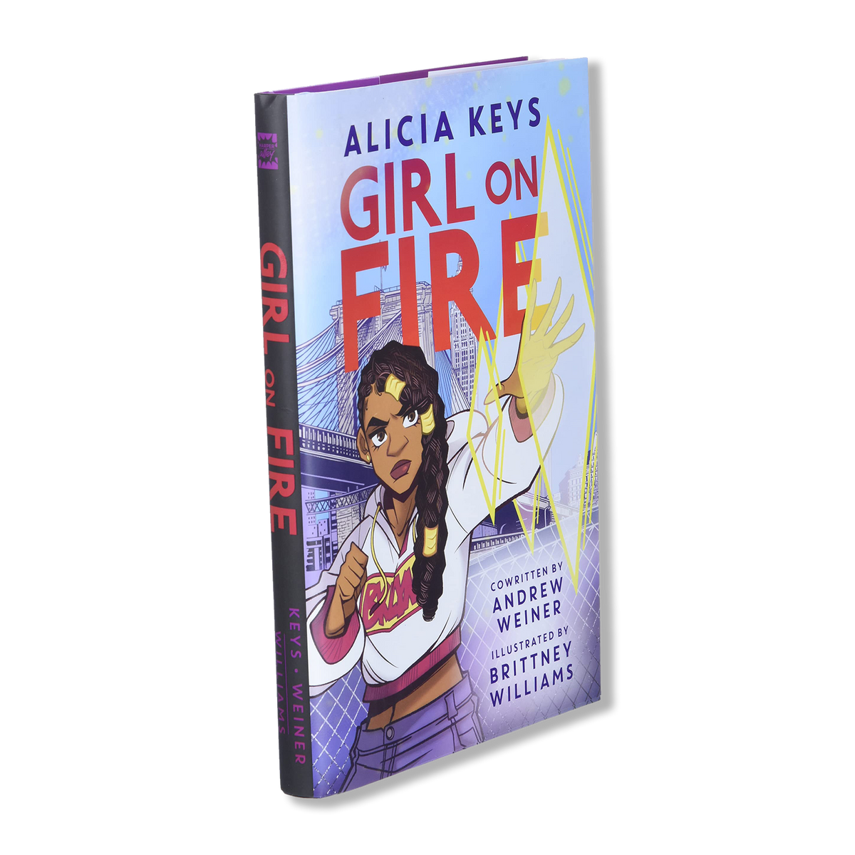 Girl on Fire Hardcover Book Alicia Keys