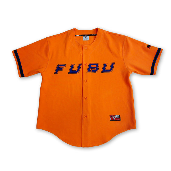 シャツ Fubu HELL'S KITCHEN X FUBU Orange Baseball Jersey – Alicia Keys
